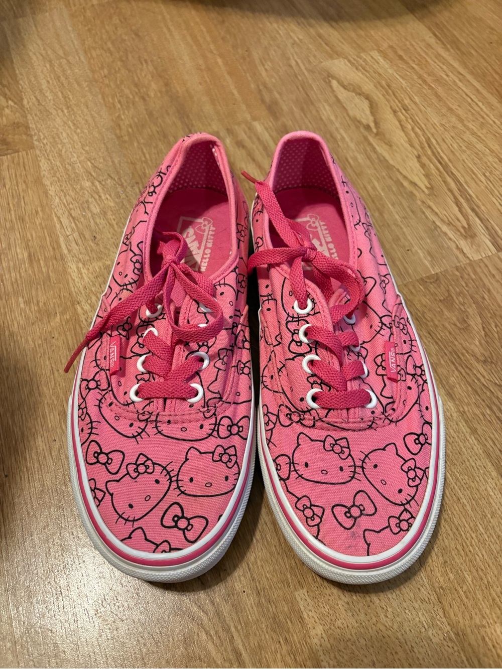 Vans x Hello Kitty women’s Canvas Lace-Up Sneakers